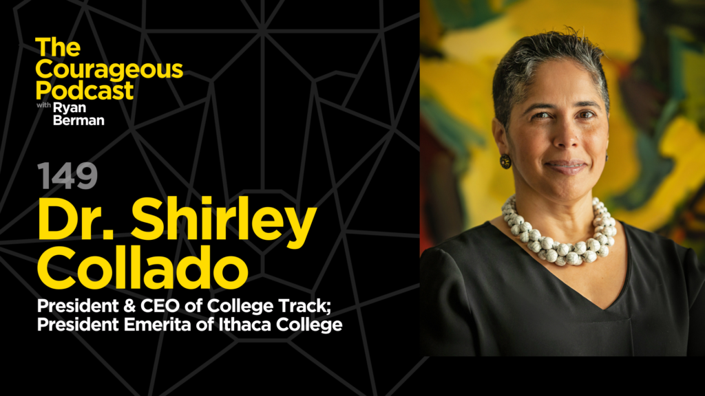The Courageous Podcast Newsletter Shirley Collado
